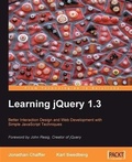 Cover: Learning jQuery 1.3 - Packt Publishing