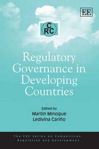 Enlarge image Cover: Regulatory Governance in Developing Countries - Edward Elgar Publishing