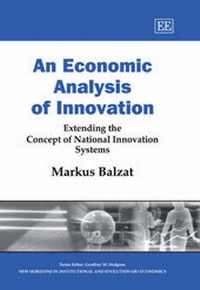 Enlarge image Cover: An Economic Analysis of Innovation - Edward Elgar Publishing