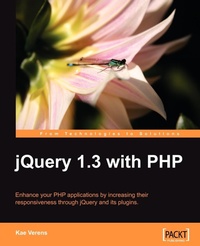 Abbildung von: Jquery 1.3 with PHP - Packt Publishing