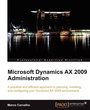 Cover: Microsoft Dynamics Ax 2009 Administration - Packt Publishing