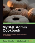Cover: MySQL Admin Cookbook - Packt Publishing
