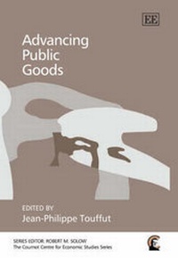 Enlarge image Cover: Advancing Public Goods - Edward Elgar Publishing