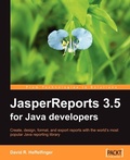 Cover: JasperReports 3.5 for Java Developers - Packt Publishing