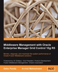 Cover: Middleware Management with Oracle Enterprise Manager Grid Control 10g R5 - Packt Publishing Limited