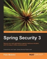 Enlarge image Cover: Spring Security 3 - Packt Publishing