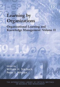 Enlarge image Cover: Organizational Learning and Knowledge Management - Edward Elgar Publishing