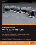 Cover: Getting Started With Oracle SOA Suite 11g R1 - A Hands-On Tutorial - Packt Publishing
