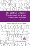Cover: The Contract System of Employment for Senior Government Officials - Commonwealth Secretariat