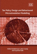 Cover: Tax Policy Design and Behavioural Microsimulation Modelling - Edward Elgar Publishing