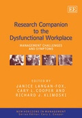 Cover: Research Companion to the Dysfunctional Workplace - Edward Elgar Publishing