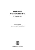 Cover: The Gambia Presidential Election, 24 November 2011 - Commonwealth Secretariat