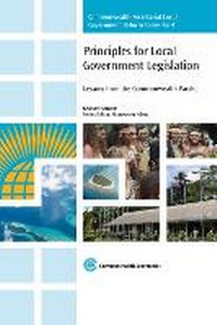 Enlarge image Cover: Principles for Local Government Legislation - Commonwealth Secretariat