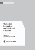 Cover: Cameroon Legislative and Municipal Elections, 30 September 2013 - Commonwealth Secretariat
