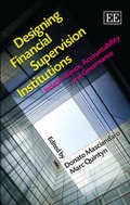 Cover: Designing Financial Supervision Institutions - Edward Elgar Publishing