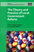 Cover: The Theory and Practice of Local Government Reform - Edward Elgar Publishing