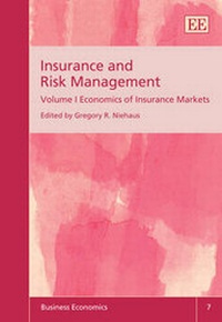 Enlarge image Cover: Insurance and Risk Management - Edward Elgar Publishing