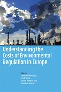 Cover: Understanding the Costs of Environmental Regulation in Europe - Edward Elgar Publishing