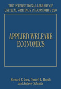 Enlarge image Cover: Applied Welfare Economics - Edward Elgar Publishing