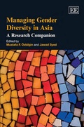 Cover: Managing Gender Diversity in Asia - Edward Elgar Publishing