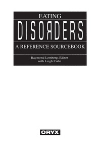 Enlarge image Cover: Eating Disorders - Greenwood Press