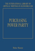 Cover: Purchasing Power Parity - Edward Elgar Publishing