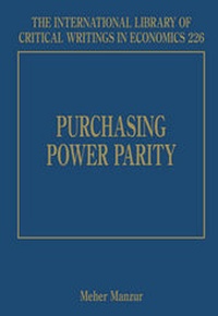Enlarge image Cover: Purchasing Power Parity - Edward Elgar Publishing