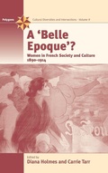 Cover: A Belle Epoque? - Berghahn Books