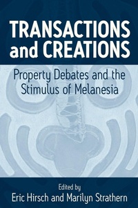 Enlarge image Cover: Transactions and Creations - Berghahn Books