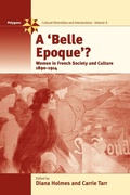 Cover: A Belle Epoque? - Berghahn Books