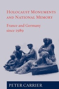 Cover: Holocaust Monuments and National Memory - Berghahn Books