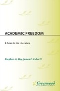 Cover: Academic Freedom - Greenwood Press