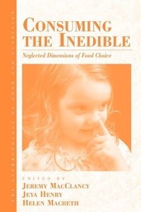 Enlarge image Cover: Consuming the Inedible - Berghahn Books