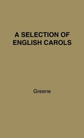 Cover: A Selection of English Carols - Praeger Publishers Inc