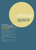 Cover: Ethical Space Vol.10 Issue 1 - arima publishing