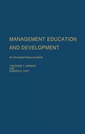 Cover: Management Education and Development - Greenwood Press