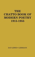 Cover: The Chatto Book of Modern Poetry, 1915-1955. - Praeger Publishers Inc