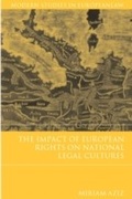 Cover: The Impact of European Rights on National Legal Cultures - Hart Publishing