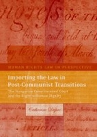 Abbildung von: Importing the Law in Post-Communist Transitions - Hart Publishing