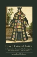 Cover: French Criminal Justice - Hart Publishing