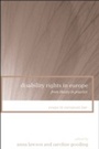 Cover: Disability Rights in Europe - Hart Publishing