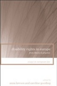 Enlarge image Cover: Disability Rights in Europe - Hart Publishing