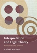 Cover: Interpretation and Legal Theory - Hart Publishing
