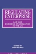 Cover: Regulating Enterprise - Hart Publishing