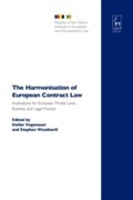 Bild: The Harmonisation of European Contract Law - Hart Publishing