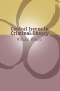 Cover: Central Issues in Criminal Theory - Hart Publishing