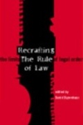 Cover: Recrafting the Rule of Law - Hart Publishing