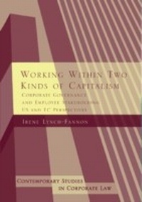 Abbildung von: Working Within Two Kinds of Capitalism - Hart Publishing