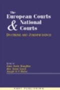 Cover: The European Court and National Courts - Hart Publishing