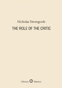 Abbildung von: The Role of the Critic - Oberon Books Ltd